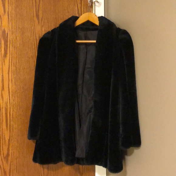 Vintage 1960s-70s faux fur coat by Foxmoor Casuals - Picture 1 of 3